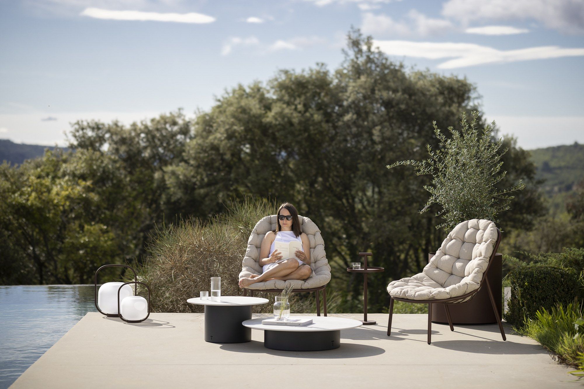 Тканевое садовое кресло Todus Albus ARCH-00109012 - Вид №7