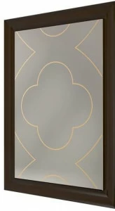 Carpanese Home Зеркало прямоугольное в раме Heritage 6224