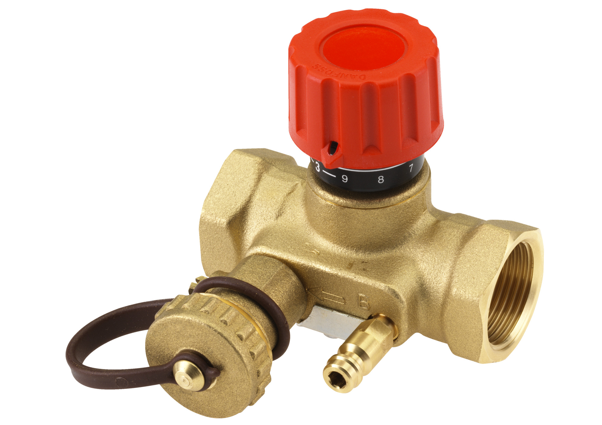 Danfoss Ручной балансировочный клапан MNT с внутренней резьбой MNT Клапан балансировочный DN 32 003Z2334  - Вид №14