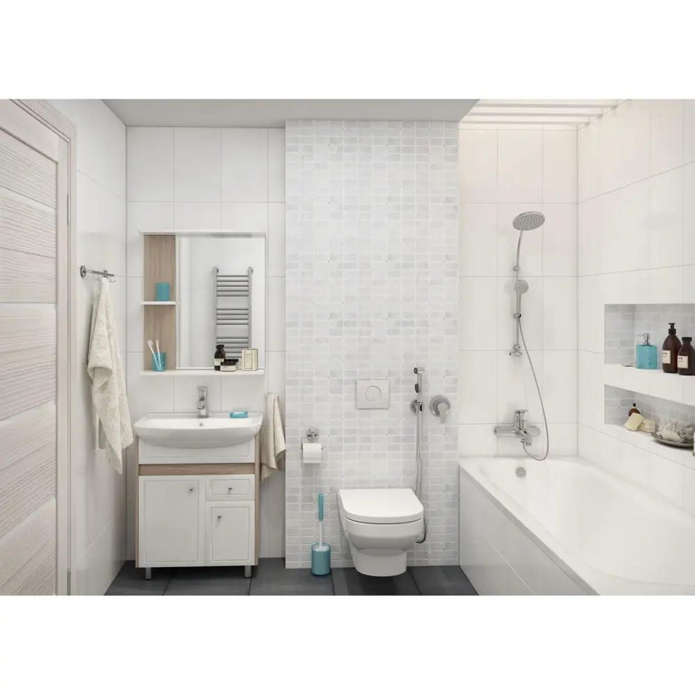 Мозаика Artens «White», 30х30 см, мрамор, цвет белый 18738417 STLM-2111512  - Вид №4