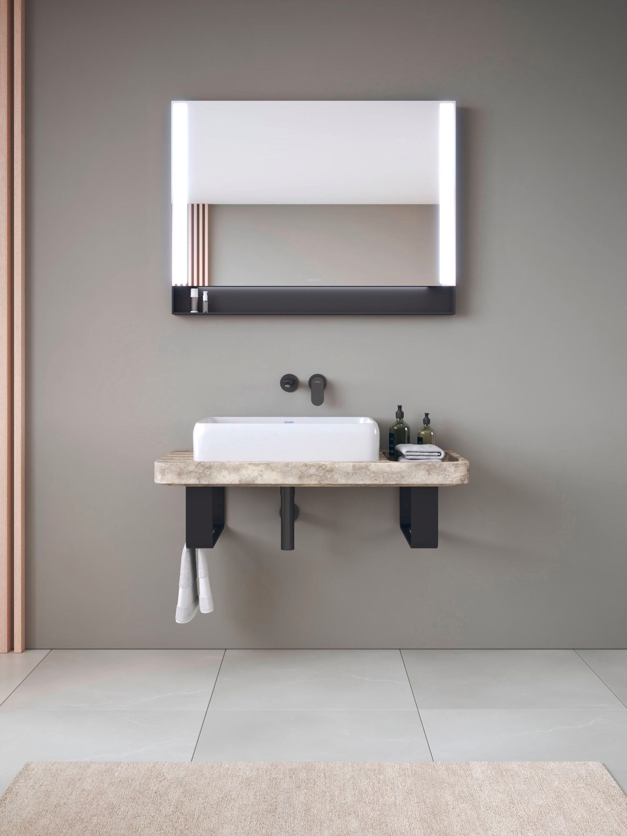 Зеркало с настенным контейнером Duravit Qatego ARCH-00070356 - Вид №4