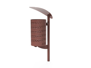 Стальные стойки для мусора