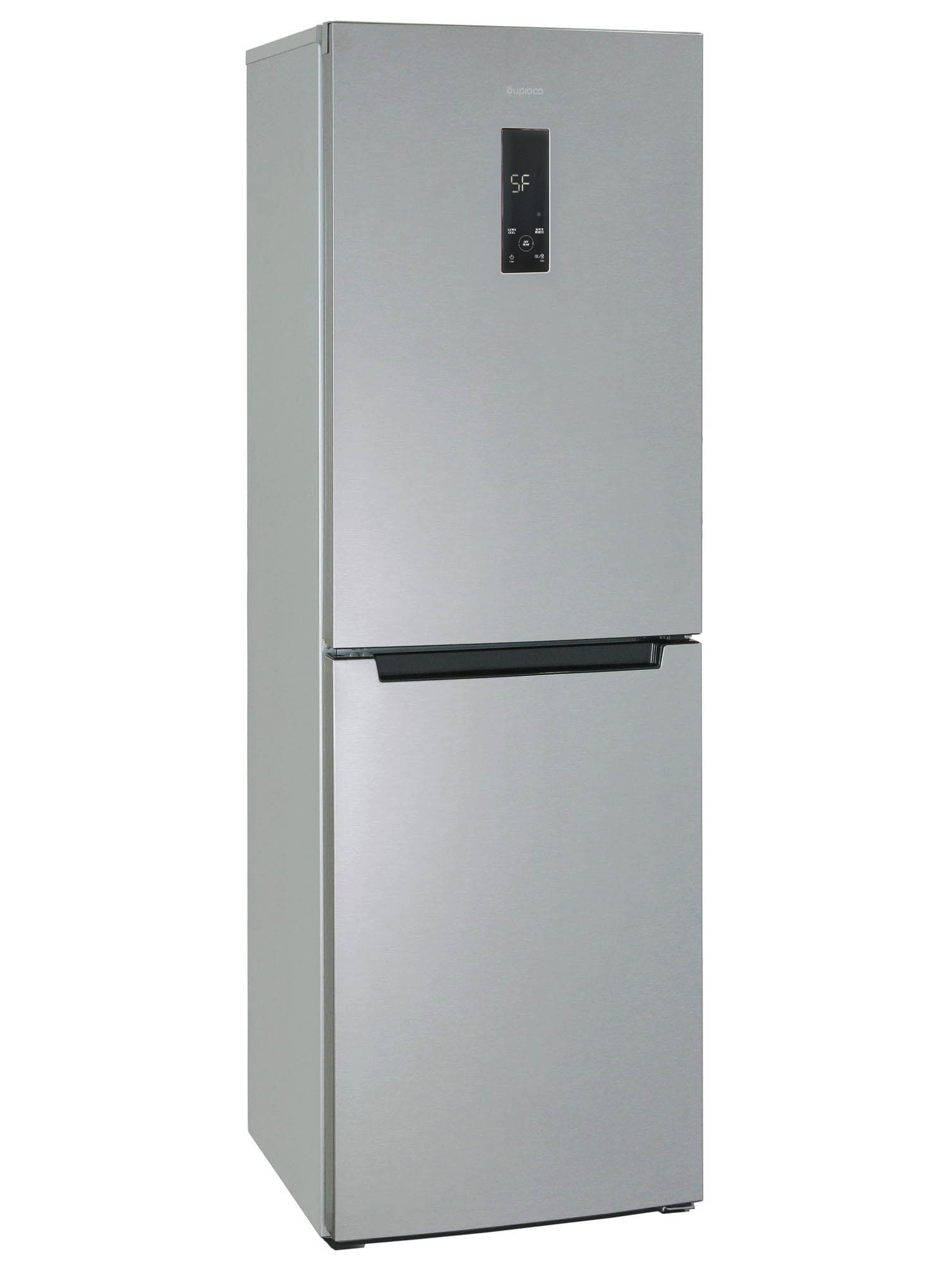 9073129 Холодильник с морозильником   Бирюса M940NF серебристый STDN-0008383