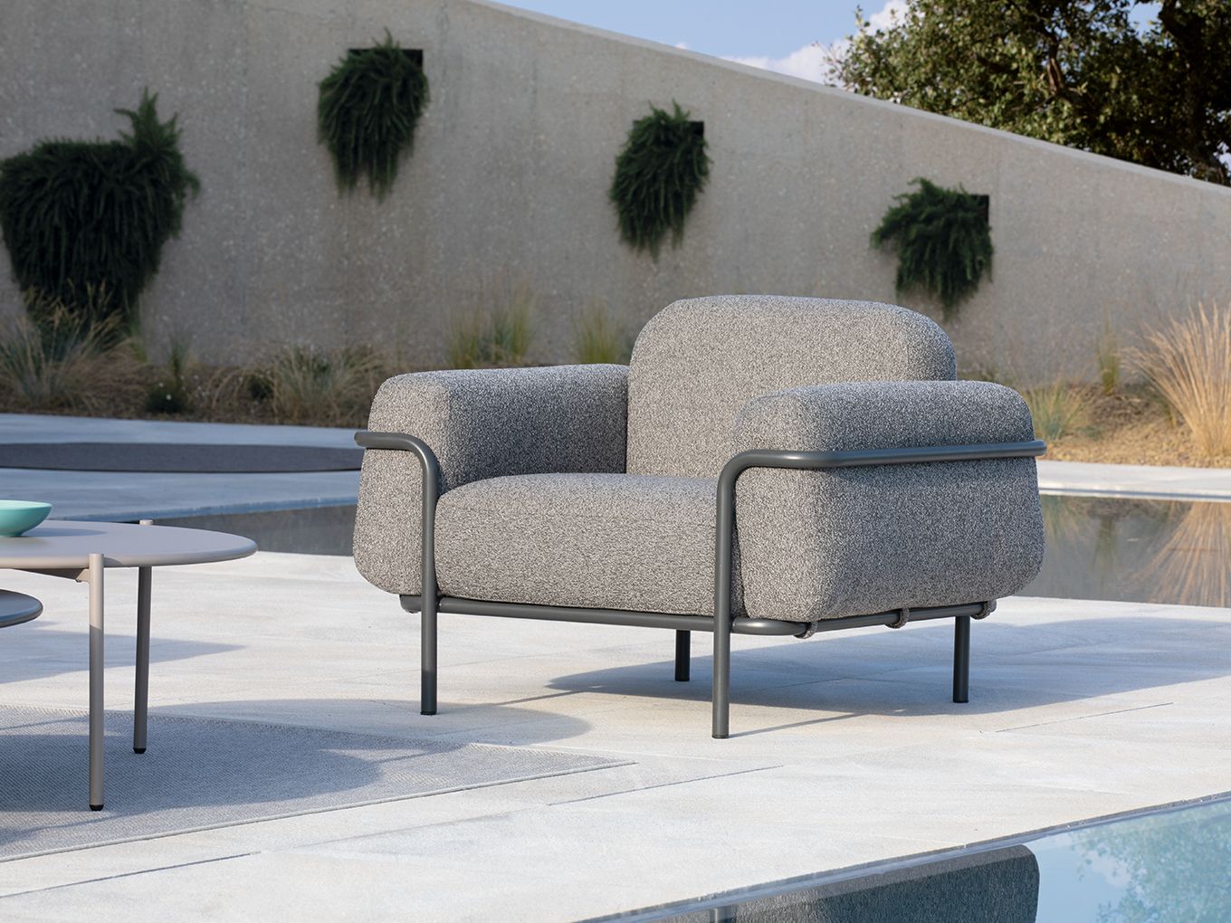 Тканевое садовое кресло с подлокотниками Vermobil Hug ARCH-00090573 - Вид №4