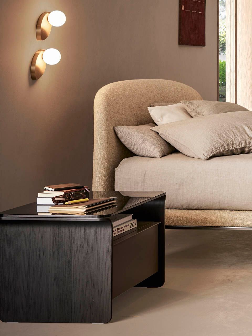 Деревянная прямоугольная тумбочка с ящиками Pianca Примечание ARCH-00048388 - Вид №1