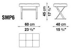 Maxalto Мягкая кожаная скамейка Pathos sun-id-1356093 - Вид №3