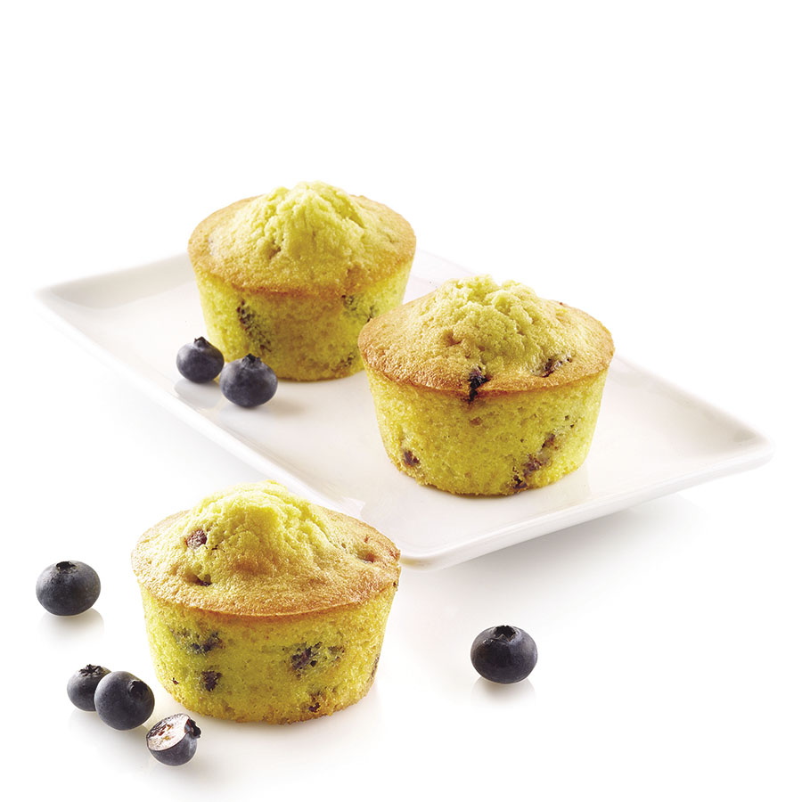 20.023.00.0065 Форма для приготовления маффинов muffin 18 х 33,5 см силиконовая Silikomart  - Вид №2