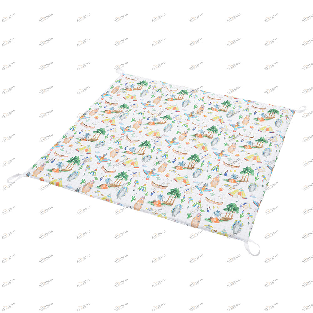 Игровой коврик стеганый Native Party VAMVIGVAM NATIVE PARTY 281599 Голубой Santreyd 