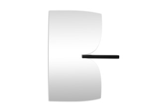 Зеркало с настенной полкой