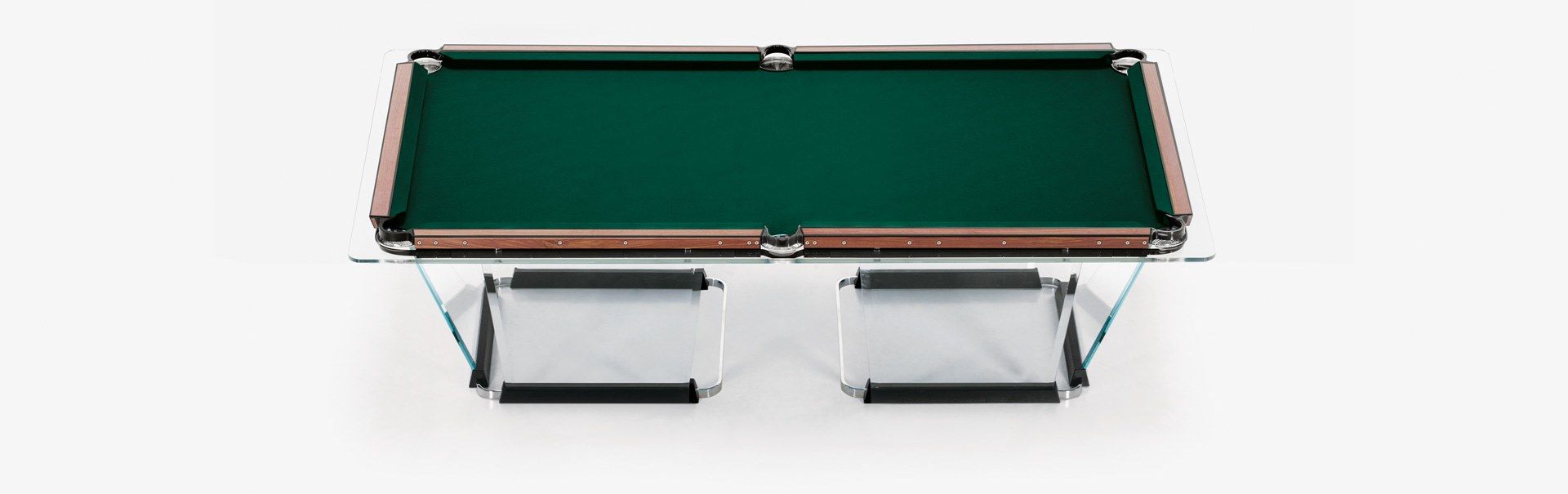 Бильярдный стол из закаленного стекла с грецкими орехами Teckell T1.3 ARCH-00109158 - Вид №6