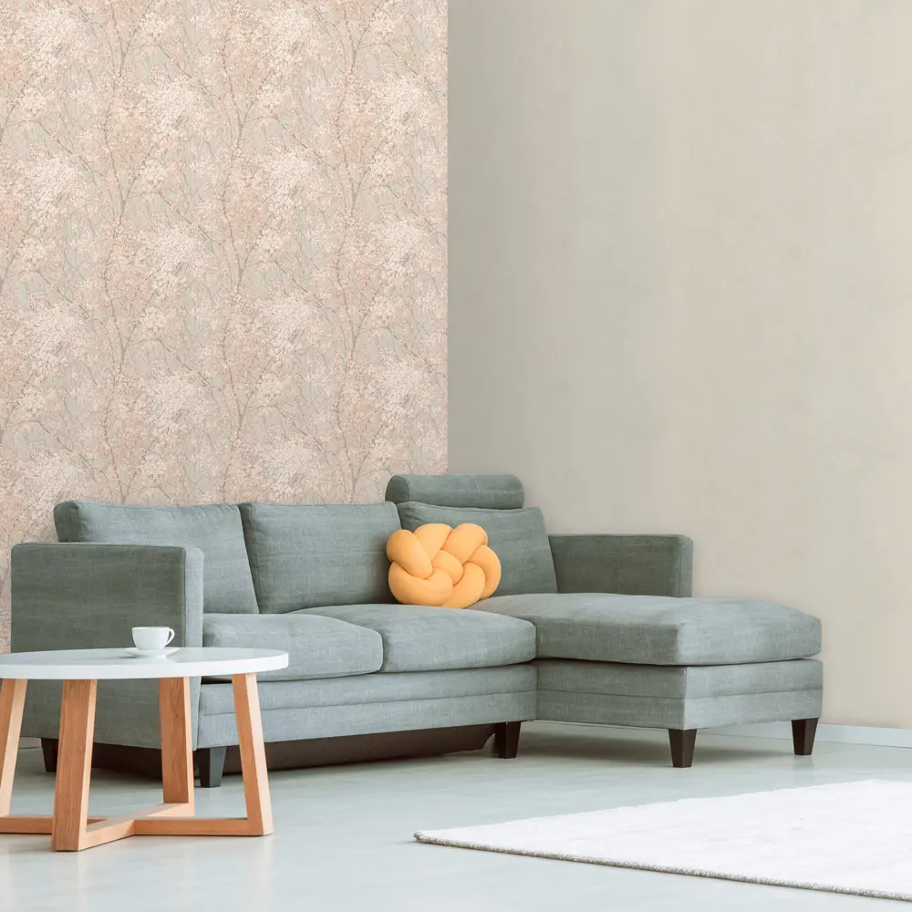 Флизелиновые обои DIAMOND Yuka с цветочным узором для гостиной и спальни 89364646 STLM-1361047 - Вид №3