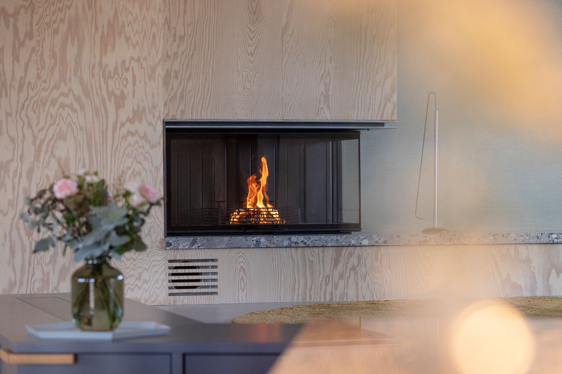 Стальной дровяной угловой камин RÜEGG RII ARCH-00078384 - Вид №4