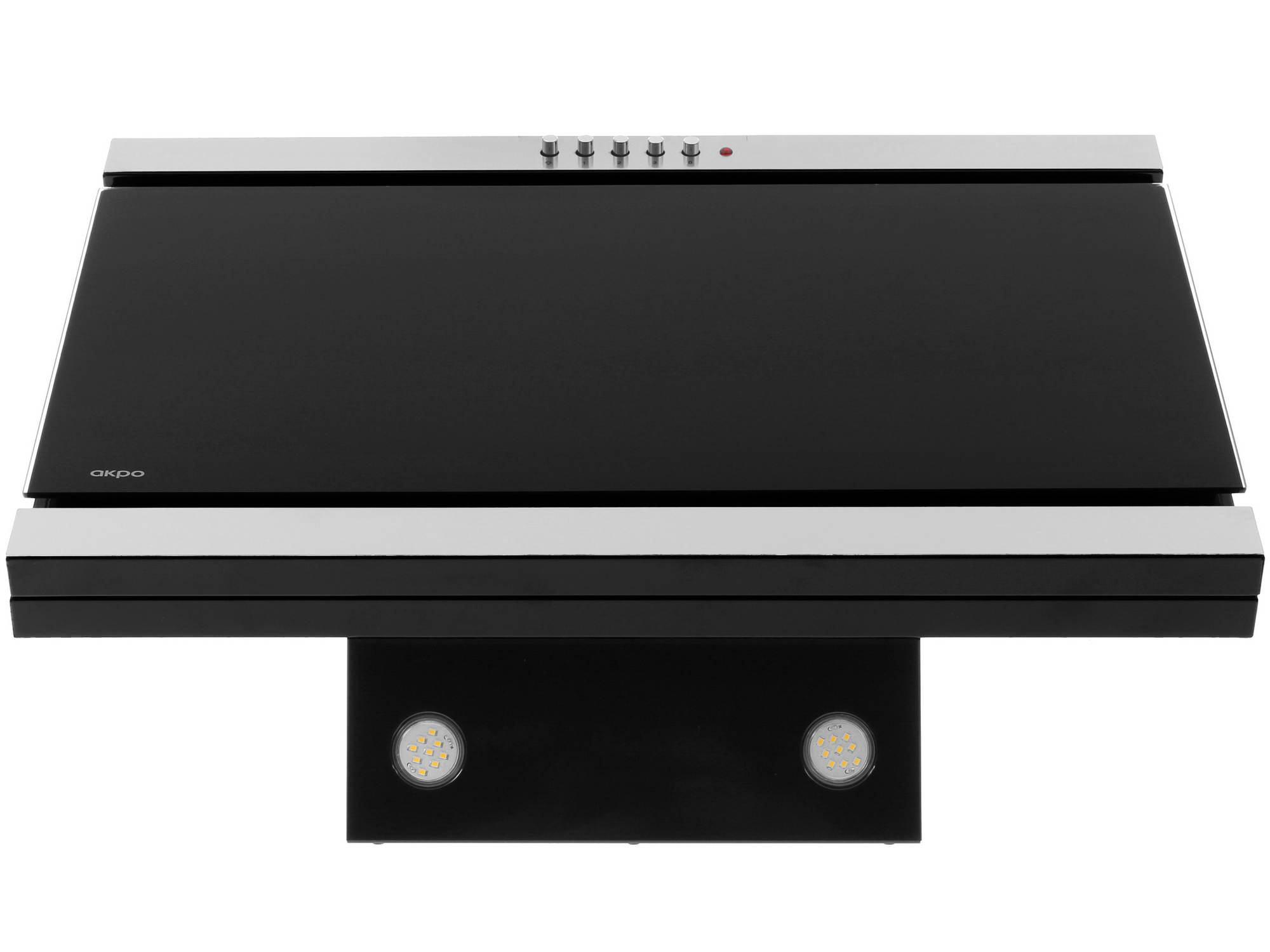 1147050 Вытяжка наклонная Akpo WK-4 Kastos eco черный/серебристый STDN-0133965 - Вид №4