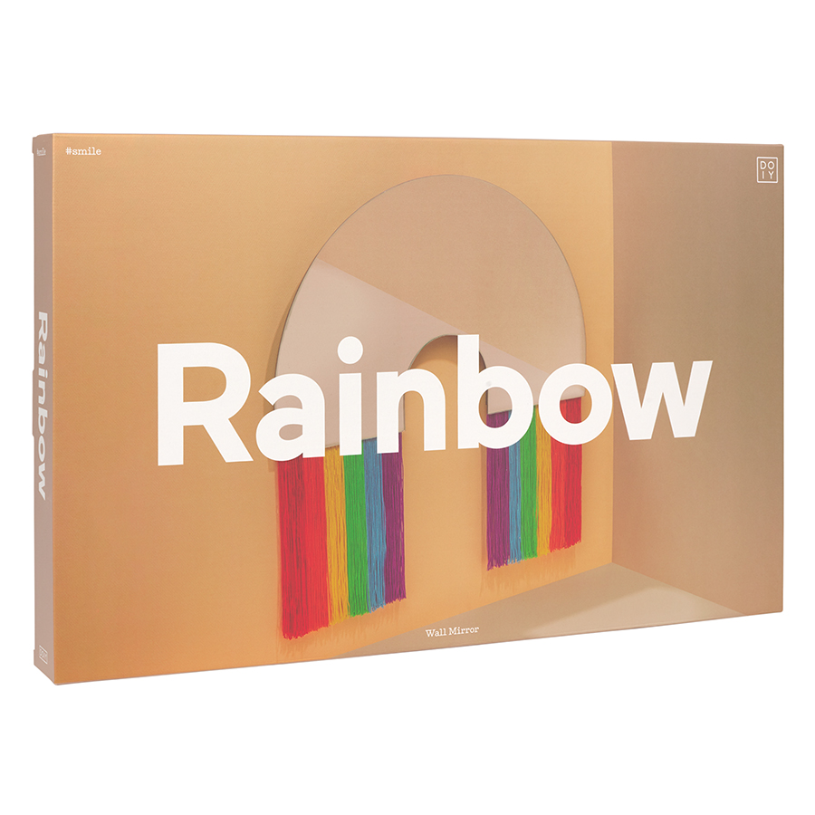 DYRAINBLW Зеркало настенное rainbow, большое Doiy  - Вид №5