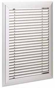 ALDES Пристенная решетка с неподвижным центральным корпусом Serrande per evacuazione fumo e calore