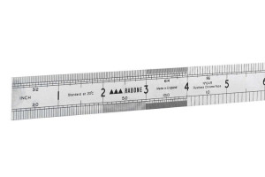 15884029 Линейка из нержавеющей стали 150ММ/6" М/Е 0-35-400 Stanley