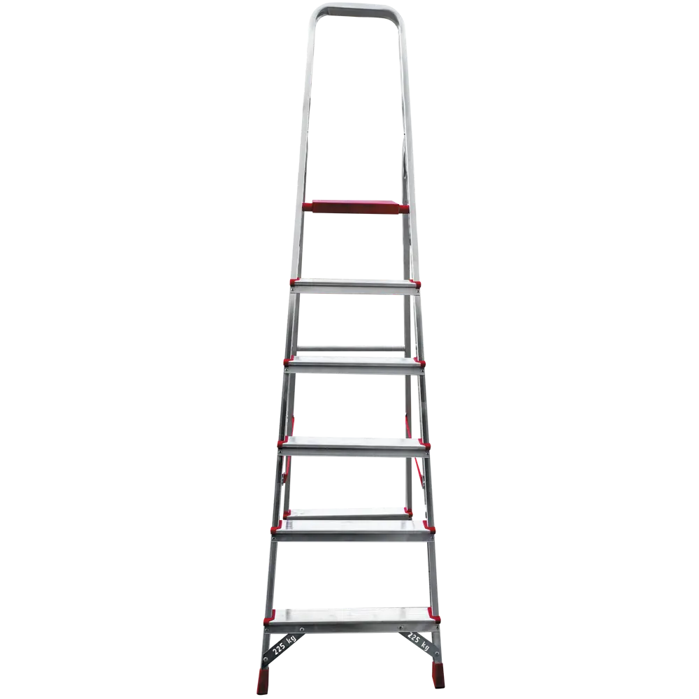 Стремянка Новая Высота Артель 3110 - 6-ступенчатая алюминиевая лестница для дома 82695047 STLM-0034312 - Вид №2