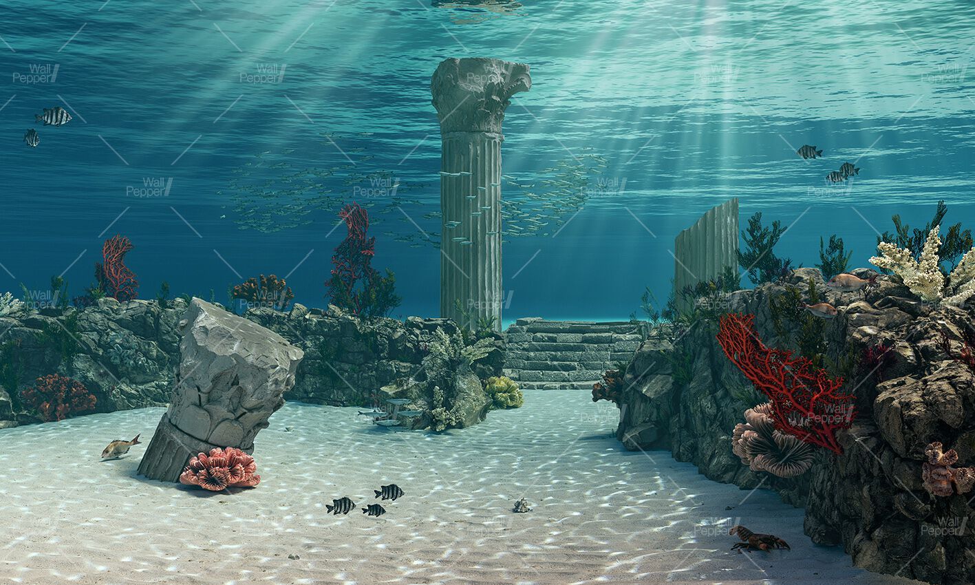 Carta da parati PVC free, eco-friendly, lavabile WallPepper ATLANTIDEA ARCH-00081198 - Вид №1