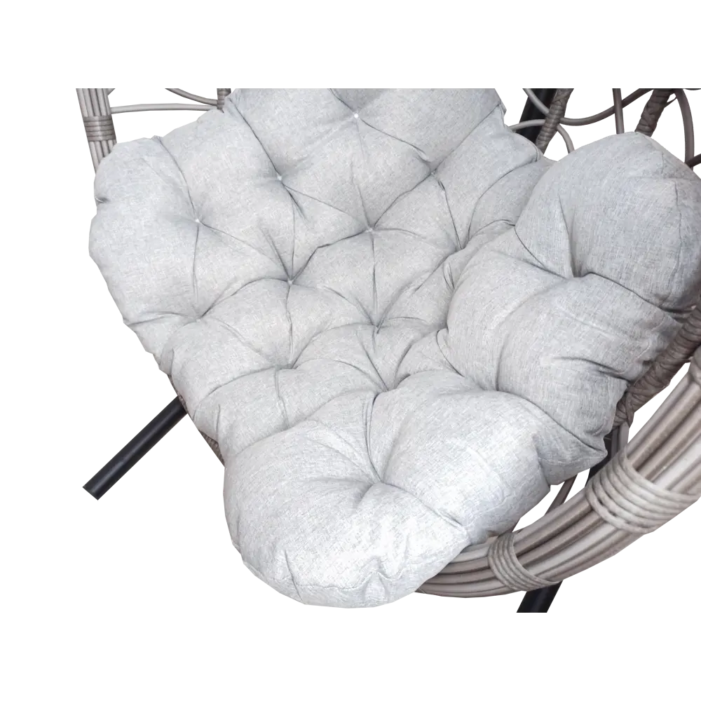 Santreyd VEIL2-LM Подвесное кресло с опорой в жемчужно-сером цвете 84011370 VE011 STLM-0046153 - Вид №3