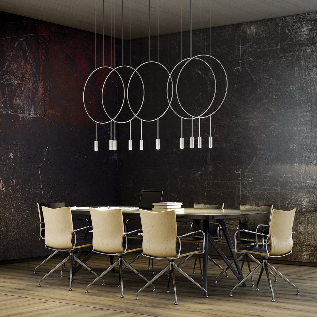 Estiluz Revolta T-3636-M 26 BLK-61 S GLD подвес 115611 - Вид №1