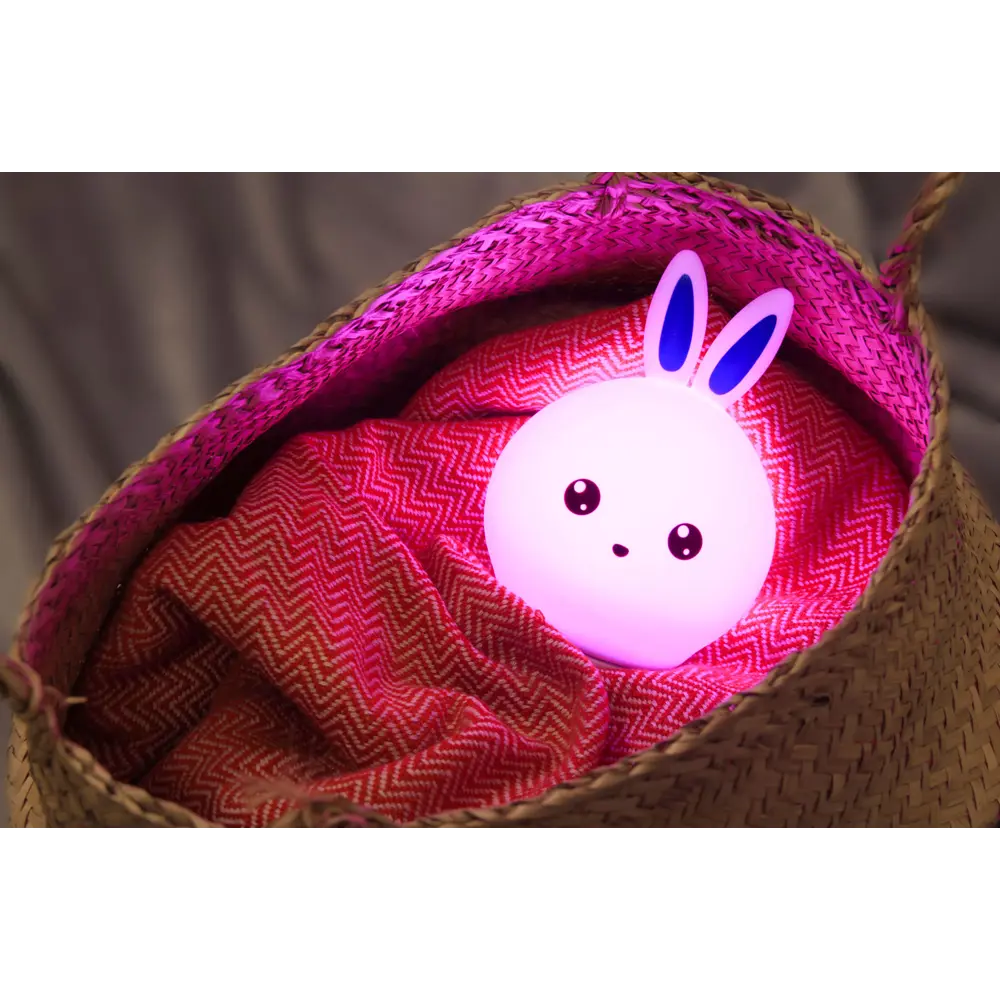 Светильник детский Rombica LED Bunny, RGB свет, цвет бежевый STLM-2010547 - Вид №5