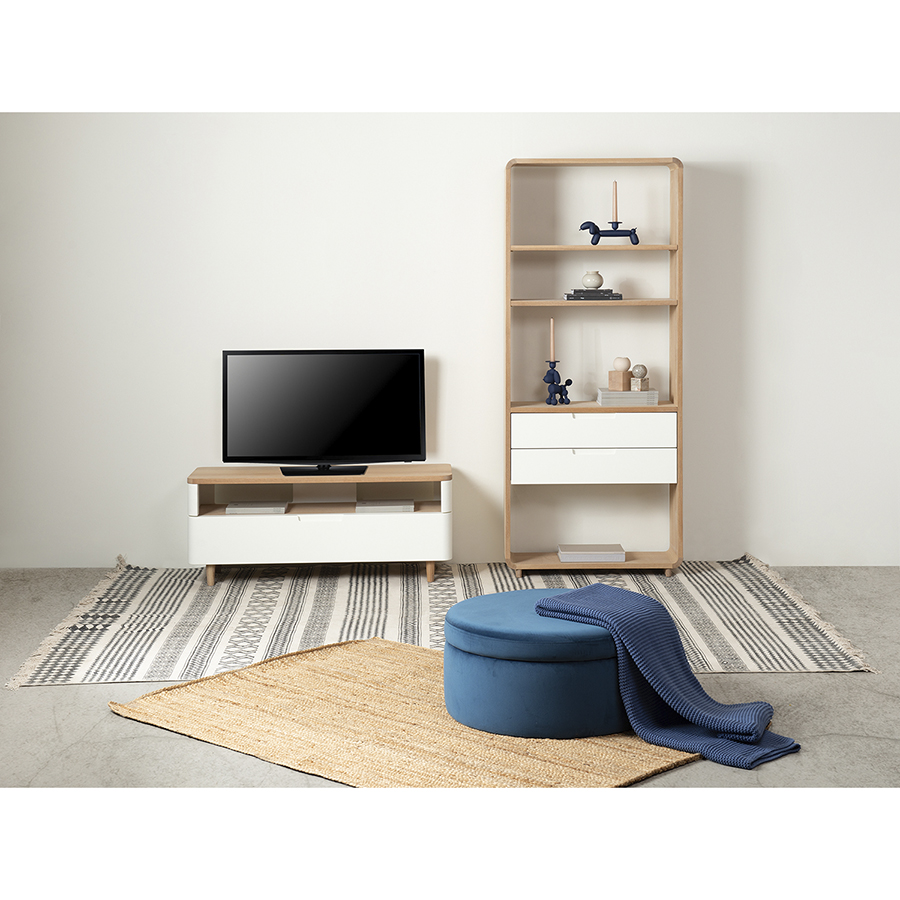 36372231 Тумба под ТВ , amalfi, 120х40х49 см Unique Furniture  - Вид №2