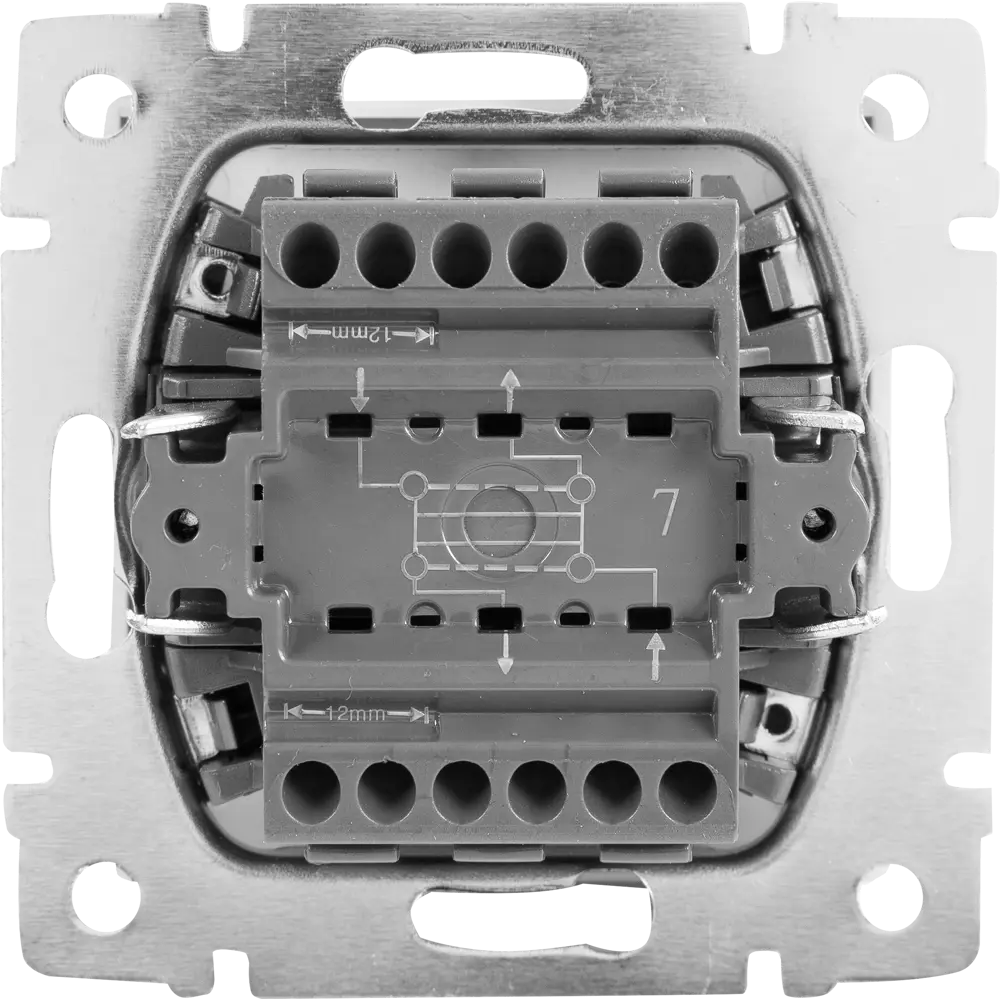Перекрестный выключатель Werkel для управления светом из нескольких точек 81964433 Встраиваемые механизмы STLM-0015688 - Вид №4