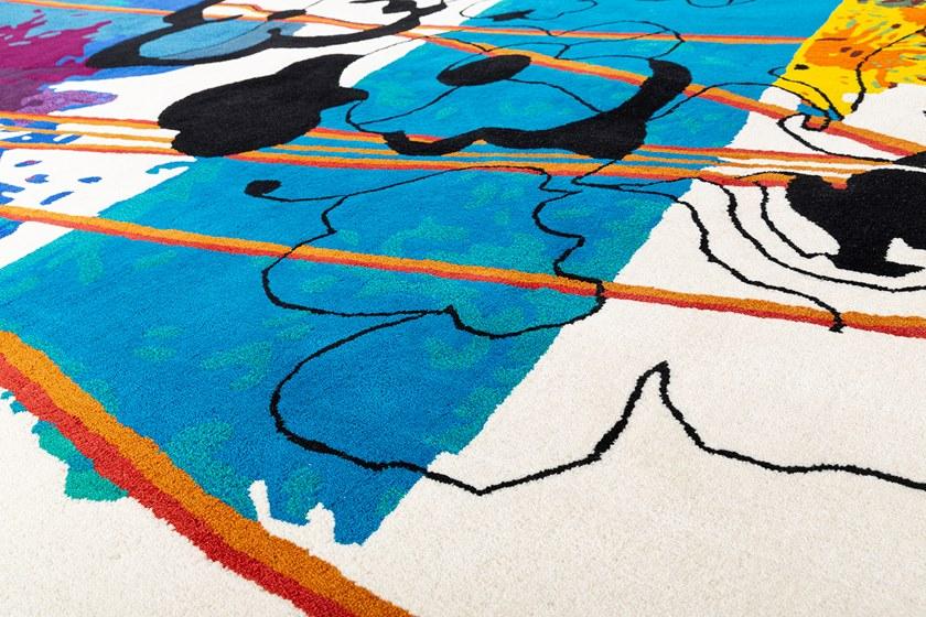 Diacasan Edition Прямоугольный коврик ручной работы из растительного шелка Sylvain & plume sun-id-1378469 - Вид №4