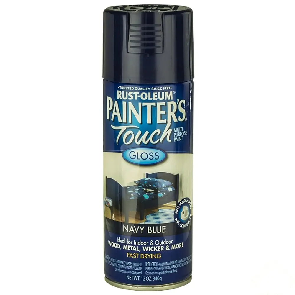 Краска аэрозольная Paint Touch глянцевая цвет морской 340 г 13367020 STLM-2021175 RUST-OLEUM 