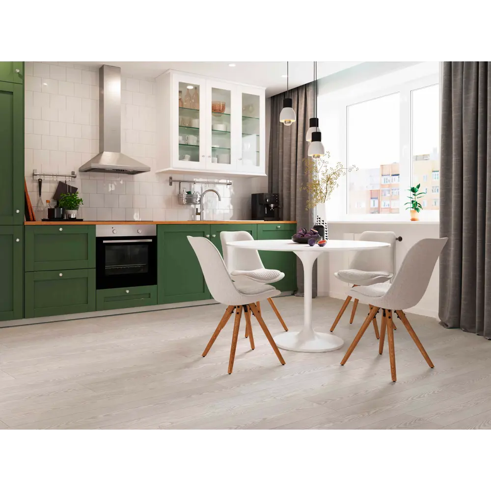 ARTENS Линолеум «Норвежский дуб» серый - натуральная текстура дерева 84770852 STLM-0054938 - Вид №5