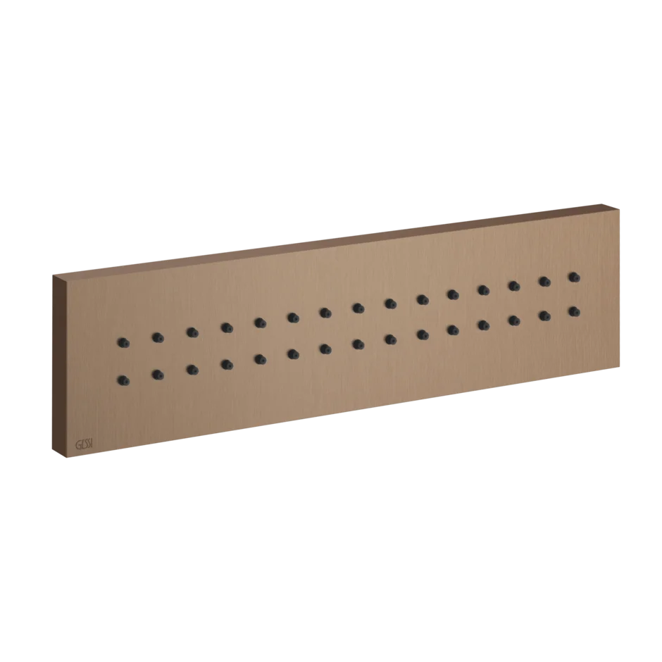 Корпус реактивного двигателя 32975 708 Gessi Inverso МЕДНЫЙ МАТОВЫЙ PVD 32975708