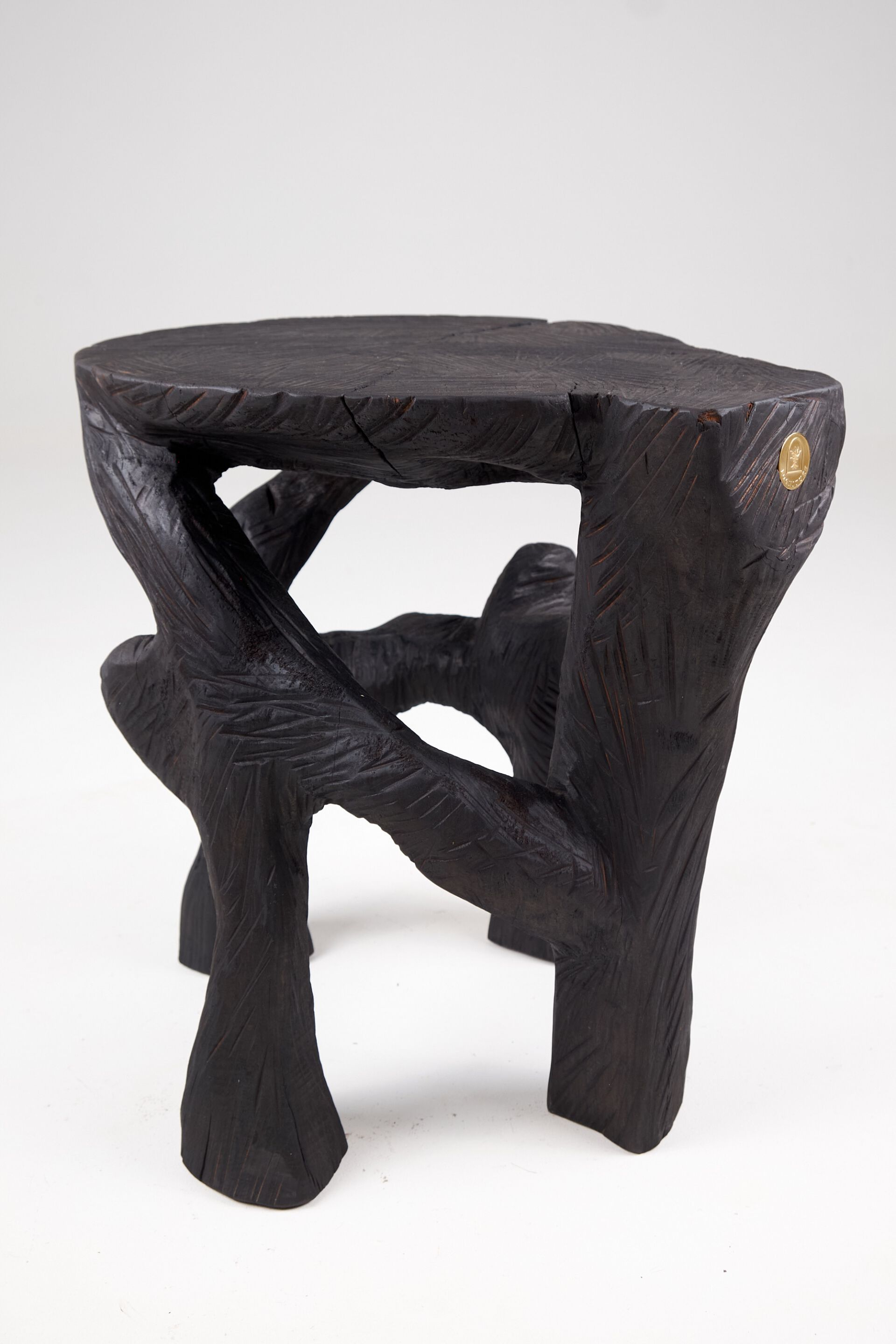 Деревянный табурет / журнальный столик Logniture Satyrs ARCH-00087967 - Вид №11