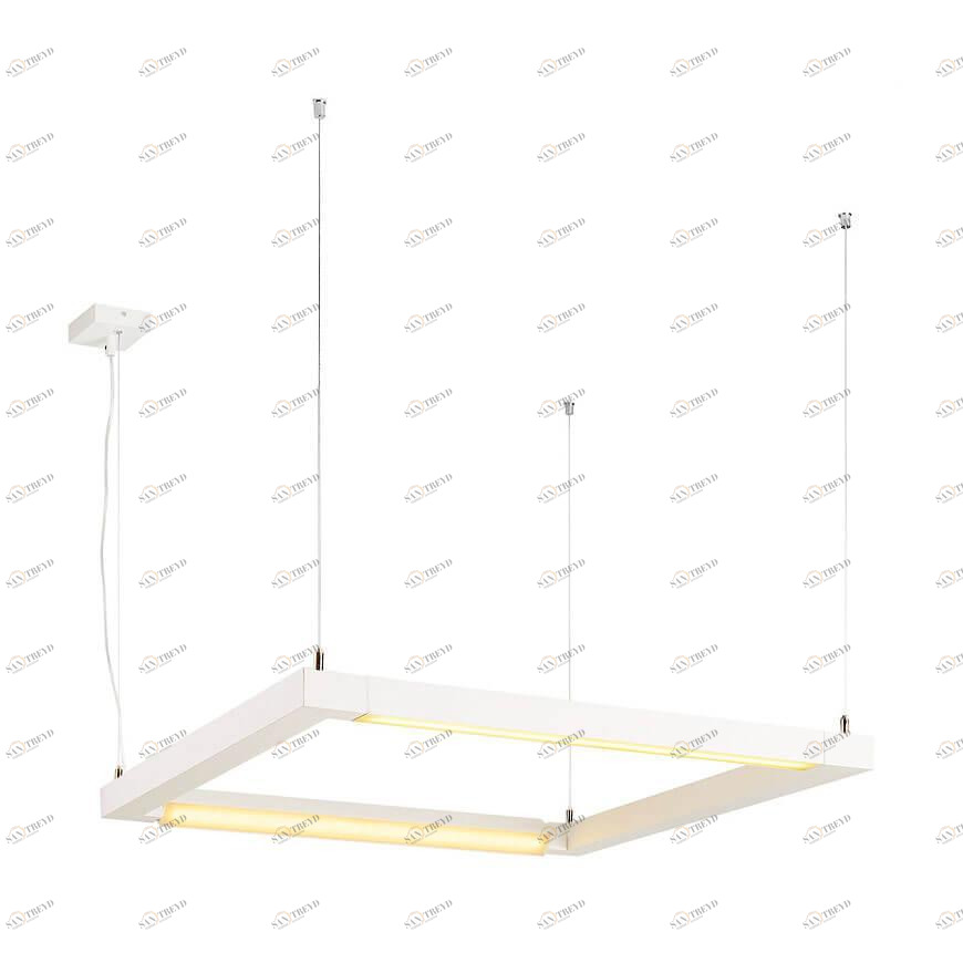 Подвесной светильник белый SLV Open Grill Double Twist 1001296 SLV ДИЗАЙНЕРСКИЕ, OPEN GRILL 00-3889760 Белый 