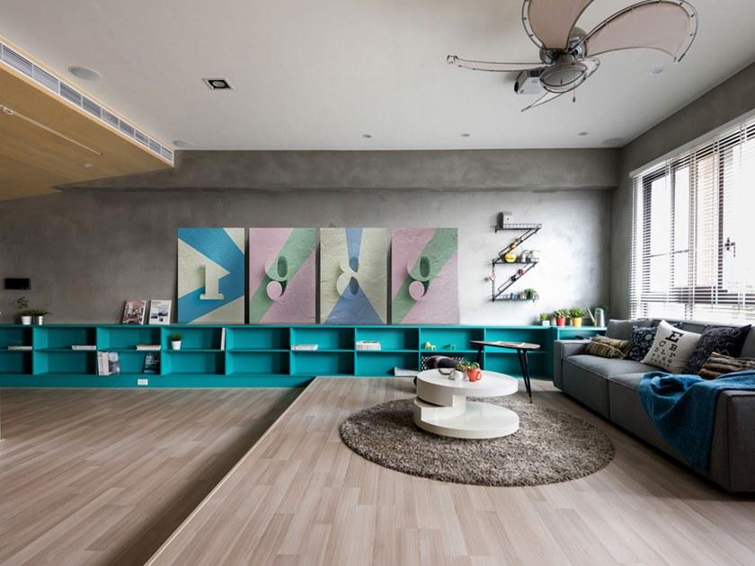 MOMENTI Авторский художественный принт Crazy home paintings Gw-001 - Вид №1