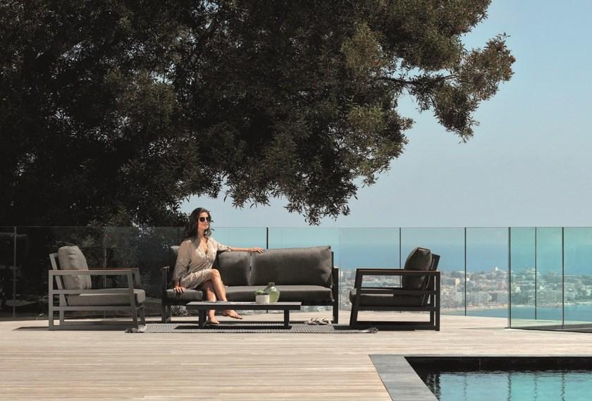 Talenti Садовое низкое кресло из ткани салазок Alabama alu Alaalupl - Вид №4