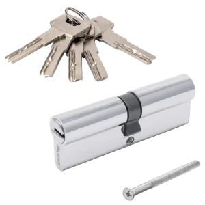 Цилиндр Armex Smart LM-90 45x45 мм ключ-ключ цвет хром 89402038 STLM-2080384