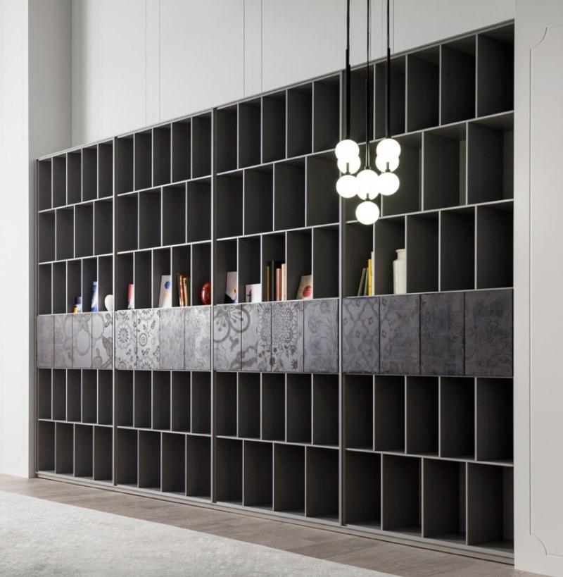 Capo d’Opera Модульный лакированный открытый книжный шкаф Ateneo sun-id-1366156 - Вид №1