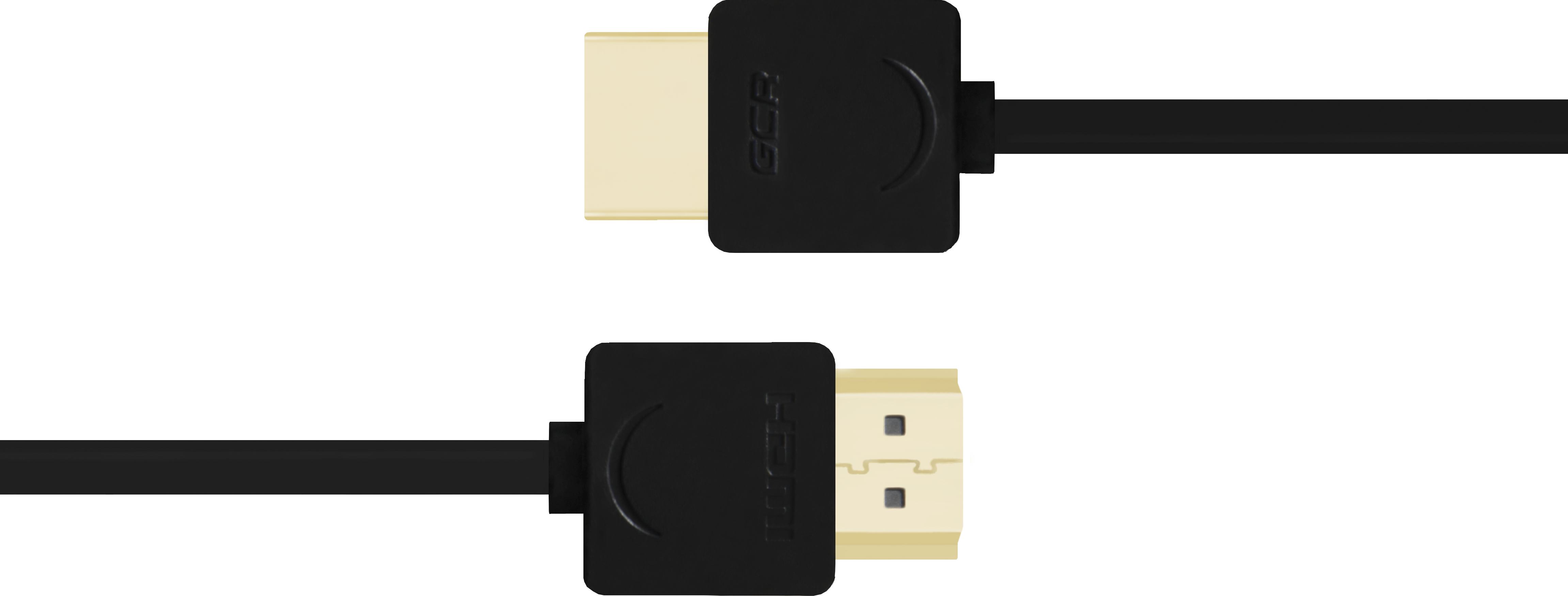 GCR-HM510-3.0m кабель 3.0m hdmi версия 1.4, черный, slim od3.8mm, 32/32 awg, позолоченные контакты, ethernet 10.2 гбит/с, 3d, 4k, premium , экран Greenconnect Santreyd  - Вид №2