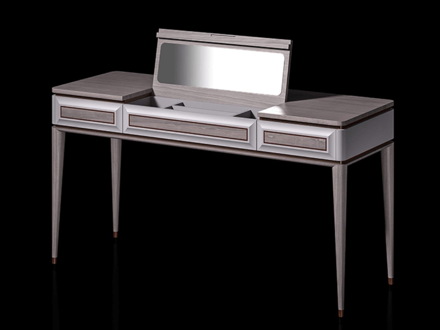 Деревянный туалетный столик CPRN HOMOOD Blue Moon ARCH-00108022 - Вид №1