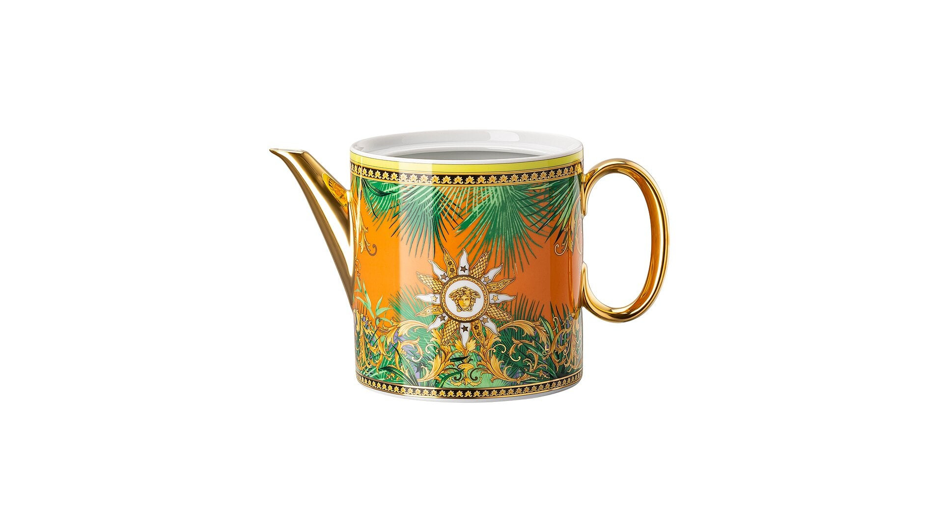 10661005 Rosenthal Versace Сервиз чайный Rosenthal Versace Мир джунглей на 6 персон 21 предмет, фарфор Фарфор  - Вид №8