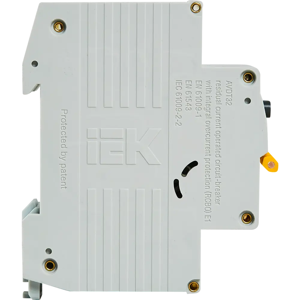 Автоматический выключатель дифференциального тока IEK АВДТ ВН-32 3Р 40А IEK 30 мА 6 кА AC MAD22-5-040-C-30 82207924 STLM-2105948  - Вид №4
