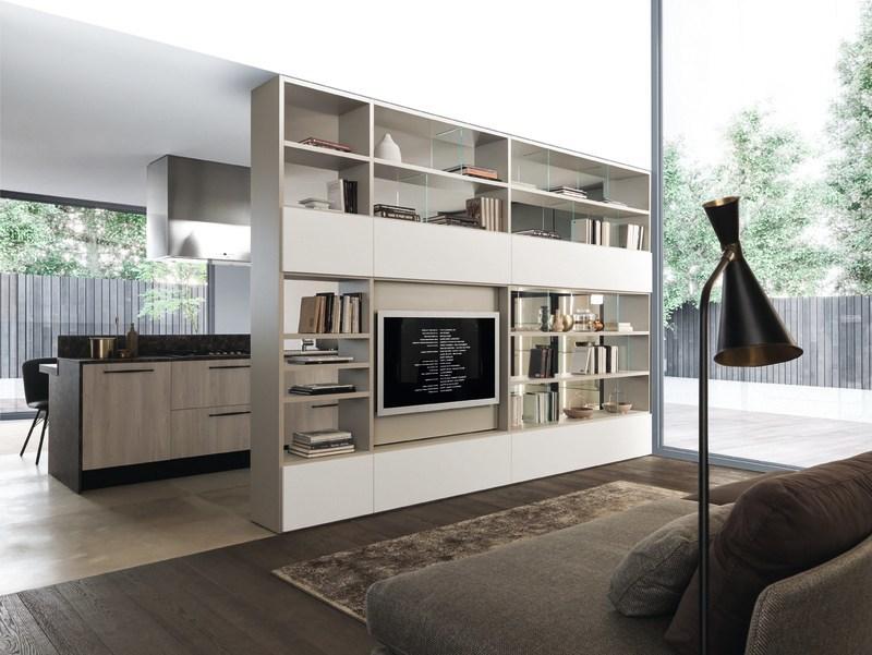 Febal Casa Кухня из лакированного ламината с островом sun-id-1418440 - Вид №7