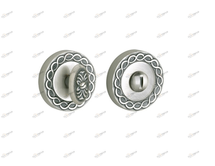 0WC070.6MM.43 Кнопка приватности с аварийной разблокировкой 6 мм Сатинированное старое золото 24К Mestre 