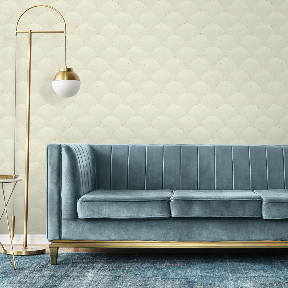 Обои флизелиновые Euro Decor Ампир серые 1.06 м ED7354-24 89466159 STLM-2208529 - Вид №3