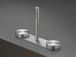 Ceadesign Набор из 2 смесителей для ванны с прогрессивной кромкой и ручным душем Giotto Gio 110