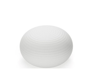 Светодиодная настольная лампа из дутого стекла