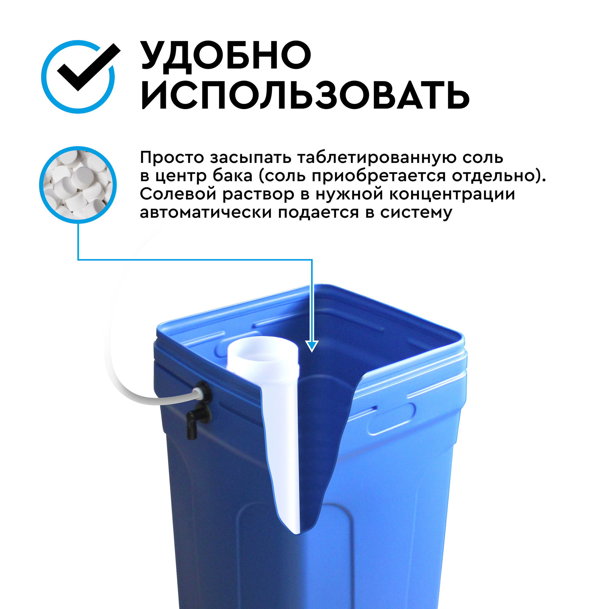 82672156 Солевой бак Барьер 70 л STLM-0033554 Santreyd  - Вид №4