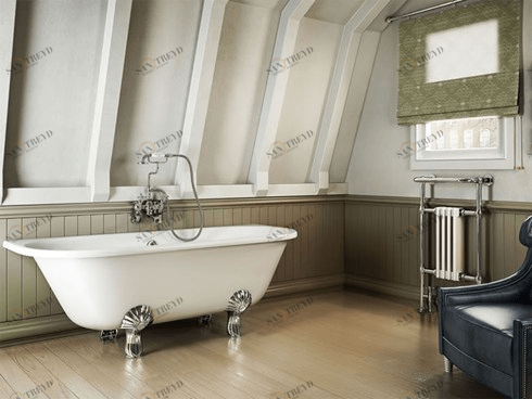 Ванна акриловая Avantegarde с ножками L3C Avantegarde Burlington T12D, L3C 750 x 1700 x 630 