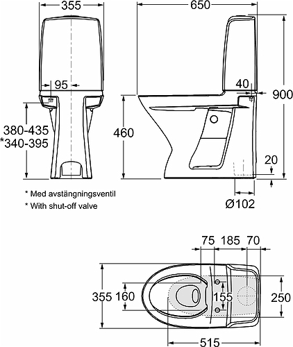 626108811010 Крышка сиденье для унитаза IFO  - Вид №3