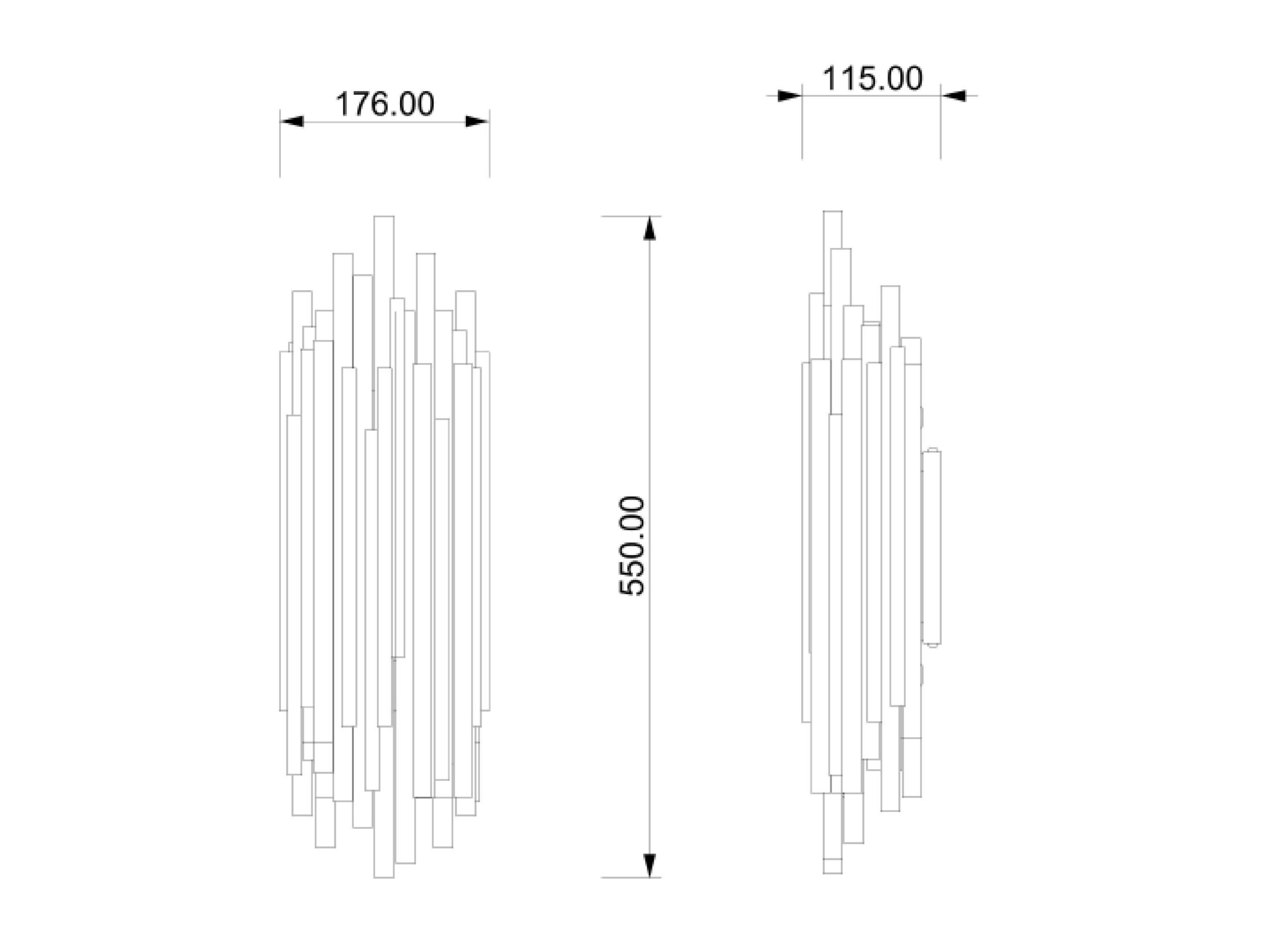 Латунный светодиодный настенный светильник Lampex Italiana ARMONIUM ARCH-00031686 - Вид №2